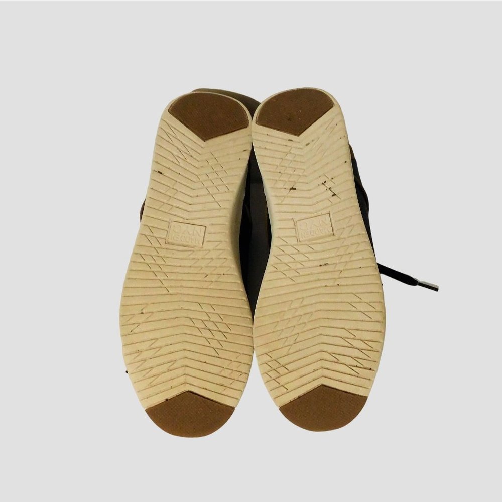 Madden NYC Mens Dress Hybrid Sneaker Shoes 10M Navy Blue Brown Trim Ties - Picture 9 of 11